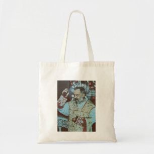Saint Padre Pio Tote Bag