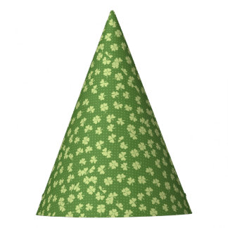 Saint Partrick's Day Shamrocks Party Hat