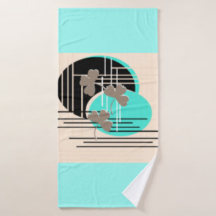Saint Patrick, abstraction Bath Towel