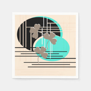 Saint Patrick, abstraction Napkins