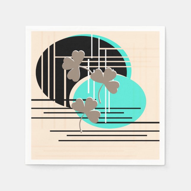 Saint Patrick, abstraction Napkins (Front)