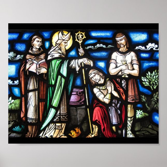 Saint Patrick and His Followers Poster (Front)