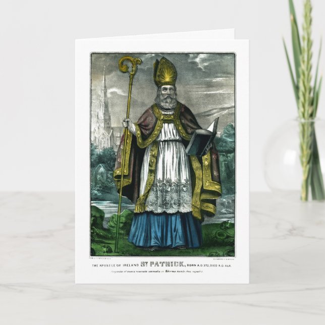 Saint Patrick Card (Front)