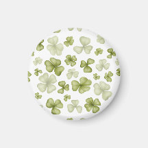 Saint Patrick clovers clip art