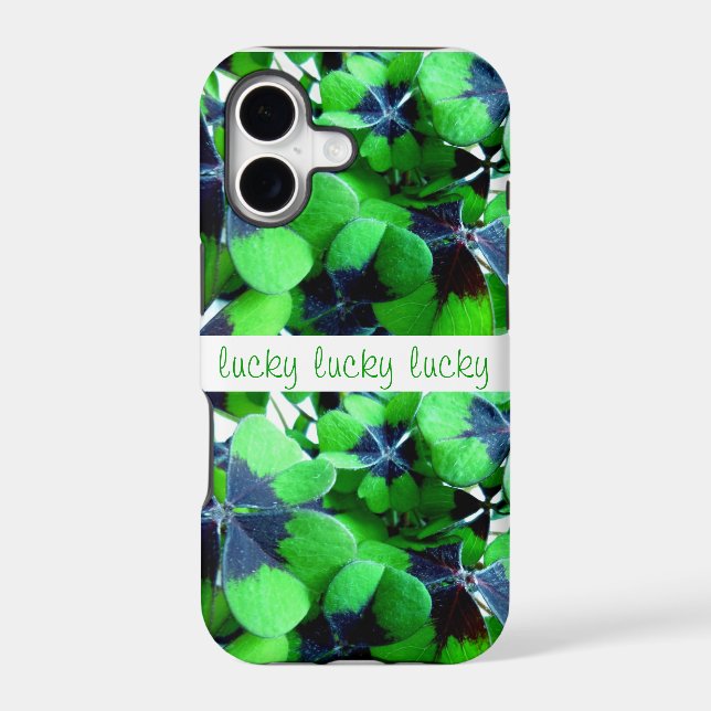 Saint Patrick Day St. Patrick’s Shamrock Clover Iphone Case (Back)