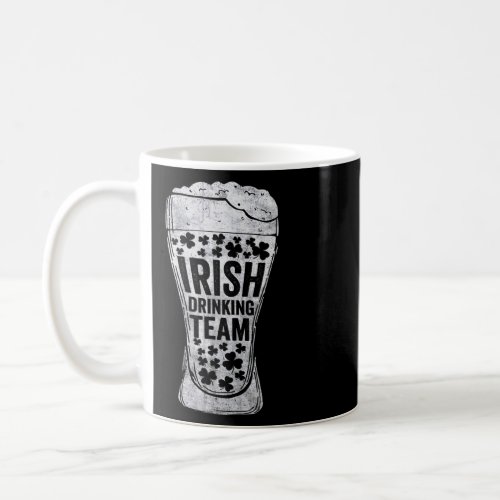 Saint Patrick Happy St Patricks Day Shamrock Beer Coffee Mug