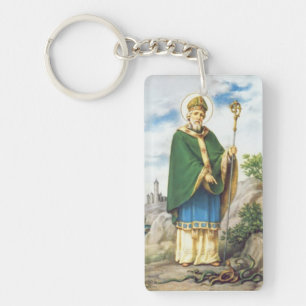 Saint Patrick Keychain