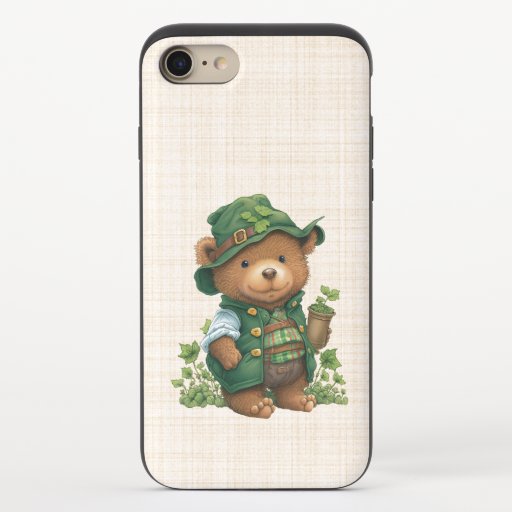 Saint-Patrick - Lucky Ourson iPhone 8/7 Slider Case