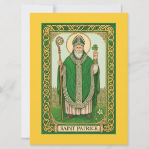 Saint Patrick Prayer Card