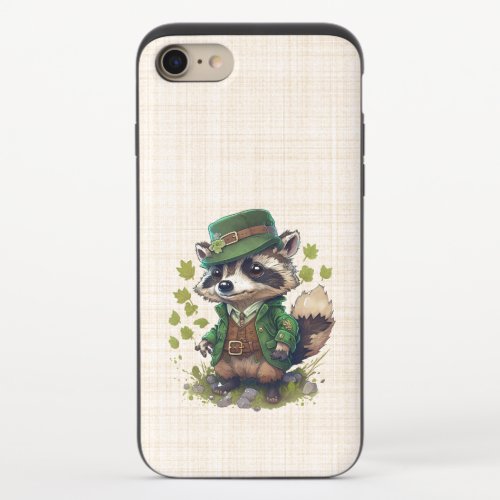 Saint Patrick _ Raton washers dressed in green iPhone 87 Slider Case