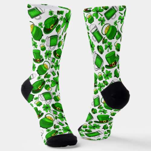 Saint Patricks Day Celebration  Socks
