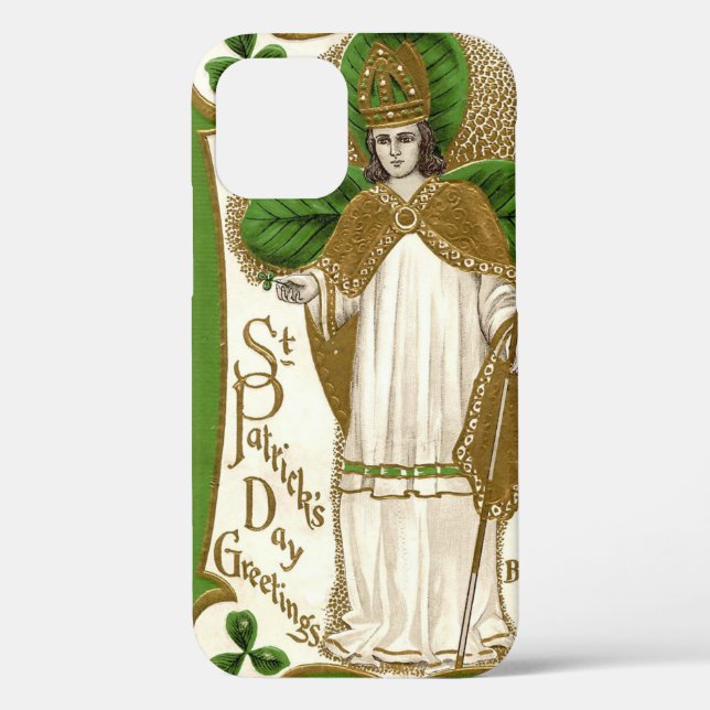 Saint Patrick, Shamrock Case-Mate iPhone Case (Back)