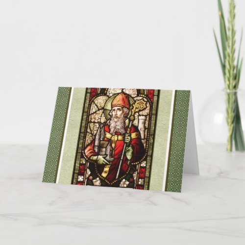 Saint Patrick St Patricks Day Blank Card