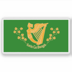 Saint Patrick's Battalion flag (1846-1848), Mexico Sticker