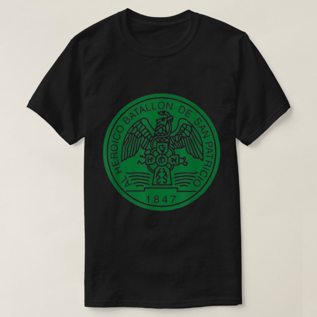 Saint Patricks Battalion San Patricios  T-Shirt (Design Front)