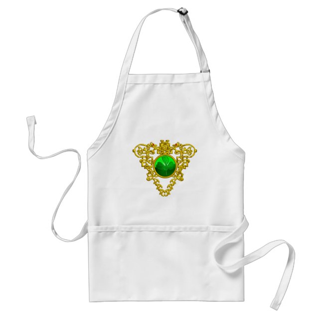 SAINT PATRICK'S CELTIC HEART ADULT APRON (Front)