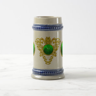SAINT PATRICK'S CELTIC HEART BEER STEIN