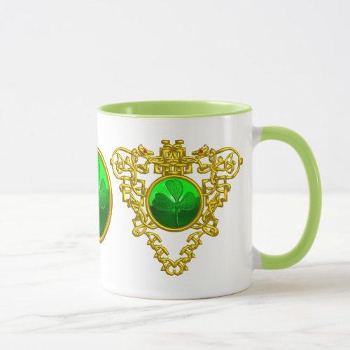 SAINT PATRICKS CELTIC HEART MUG