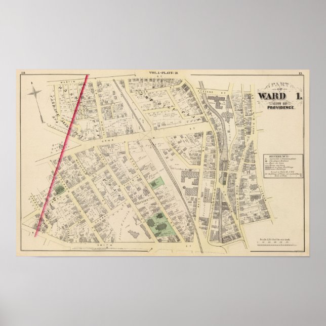 Saint Patricks Church and State St School Atlas Poster (Front)