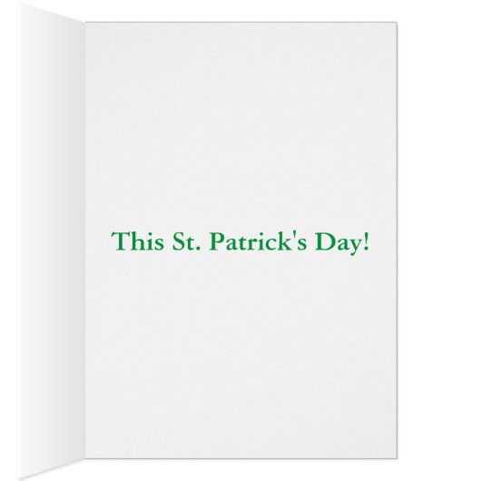 Saint Patrick's Day (Inside (Right))