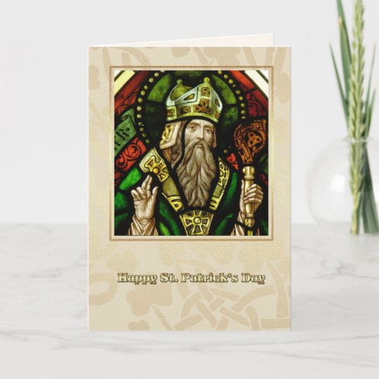 Saint Patrick's Day Blessings Religious Cards | Zazzle.com