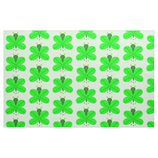 Saint Patrick's Day Butterfly Craft Fabric