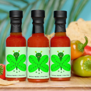 Saint Patricks Day Butterfly Hot Sauces