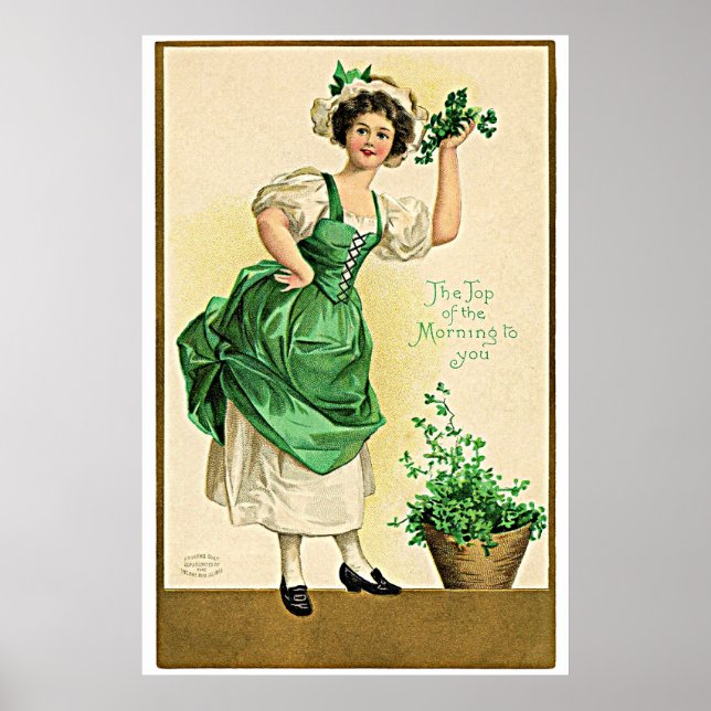 Saint Patrick's Day celebration Poster (Front)