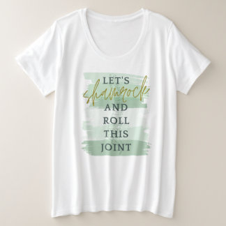Saint Patrick's Day Chiropractic Plus Size T-shirt