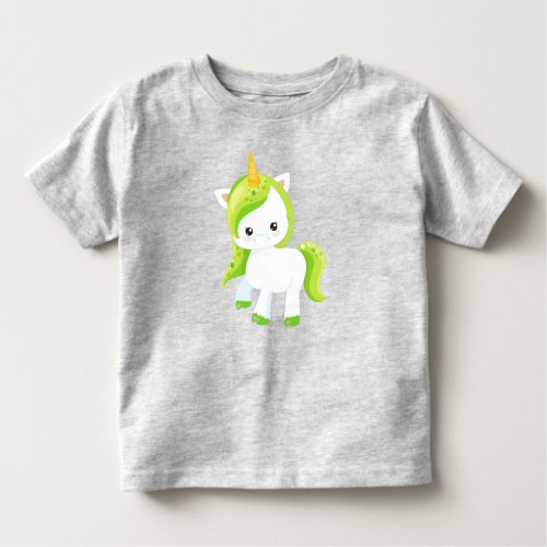 Saint Patricks Day Cute Unicorn Magical Unicorn Toddler T_shirt