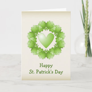 Saint Patricks Day Design Card