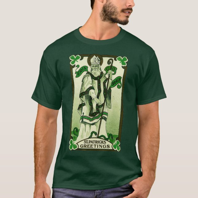 Saint Patricks Day Erin Go Bragh St Patricks T-Shirt (Front)