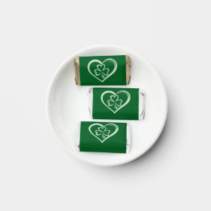 Saint Patrick's Day Funny Shamrock Heart Irish  Hershey's Miniatures