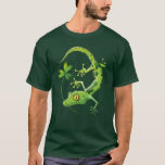 Saint Patrick&#39;s Day Gecko T-shirt at Zazzle