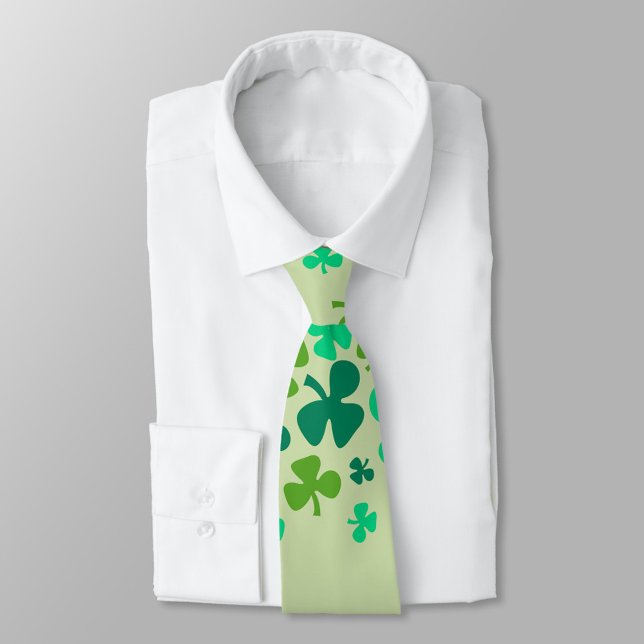 Saint Patrick's Day Holiday  Neck Tie (Add Some Green for Your St. Patrick's Day Holiday Party!)