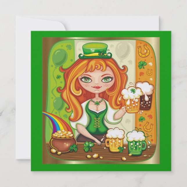 Saint Patrick's Day Invitation (Front)