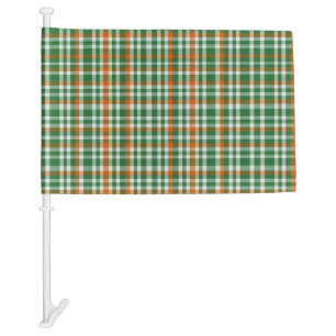 Saint Patrick's day Ireland Flag colored gingham