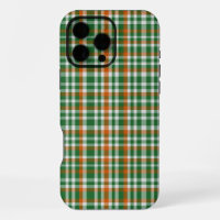  Saint Patrick's day Ireland Flag colored gingham 