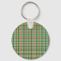  Saint Patrick's day Ireland Flag colored gingham 