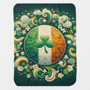 Saint Patrick's day/Ireland/Irish Baby Blanket