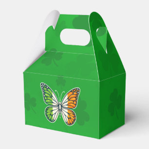 Saint Patrick's Day Irish butterfly Favor Boxes