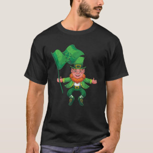 Saint Patricks Day Irish Clover Leprechaun St Patr T-Shirt