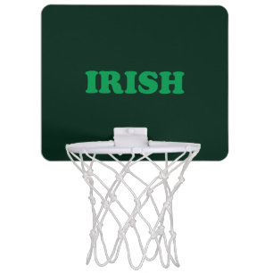 Saint Patrick's Day Irish Green Mini Basketball Hoop