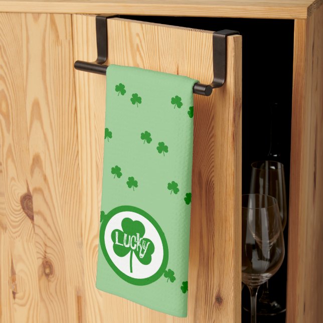 Saint Patricks' Day  Kitchen Towel (Thirds Fold)