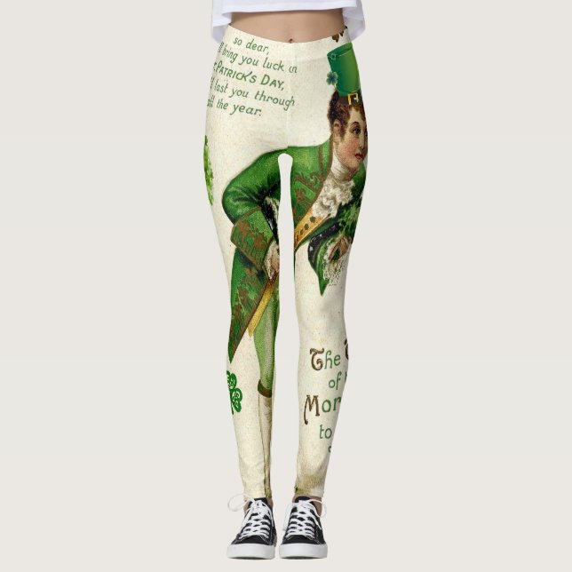 Saint Patrick's Day Leggings (Front)
