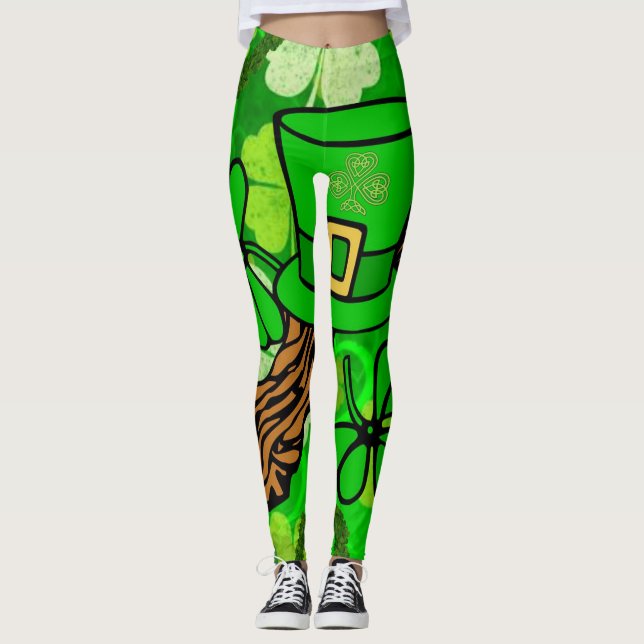Saint Patrick's Day Leggings (Front)
