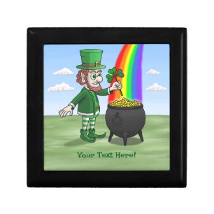 Saint Patrick's Day Leprechaun Gift Box