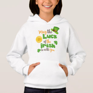 Saint Patrick's Day, Luck Of The Irish, Clovers Hoodie