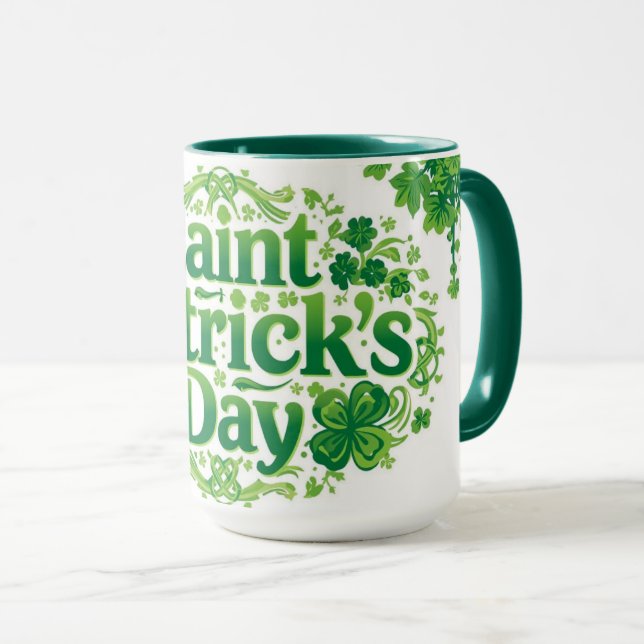 Saint Patrick's Day mug (Front Right)