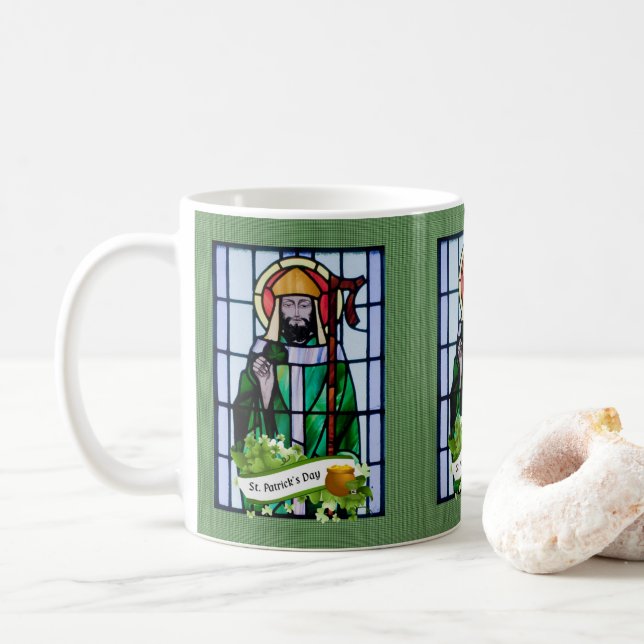 Saint Patrick's Day Mug (With Donut)